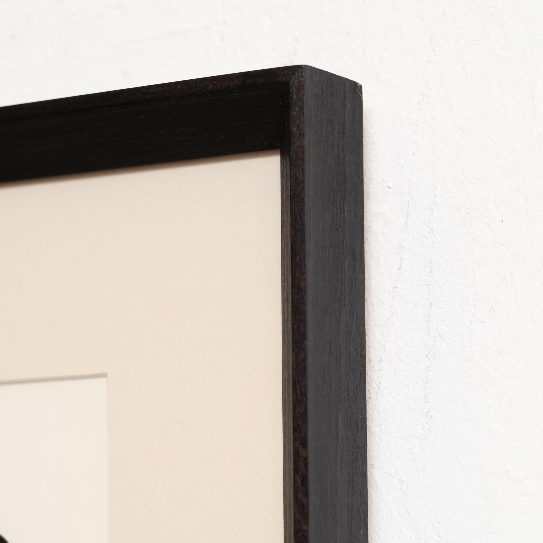 Framed Color Serigraphy by Alexander Calder - 