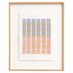 Acquerello contemporaneo incorniciato di Enrico Della Torre - Arte minimalista, 2015