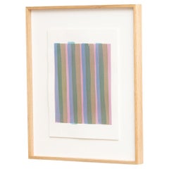 Gerahmtes Contemporary Aquarell von Enrico Della Torre - Minimalistische Kunst, 2015