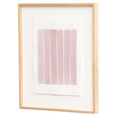 Gerahmtes Contemporary Aquarell von Enrico Della Torre - Minimalistische Kunst, 2015