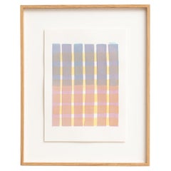 Gerahmtes Contemporary Aquarell von Enrico Della Torre - Minimalistische Kunst, 2015