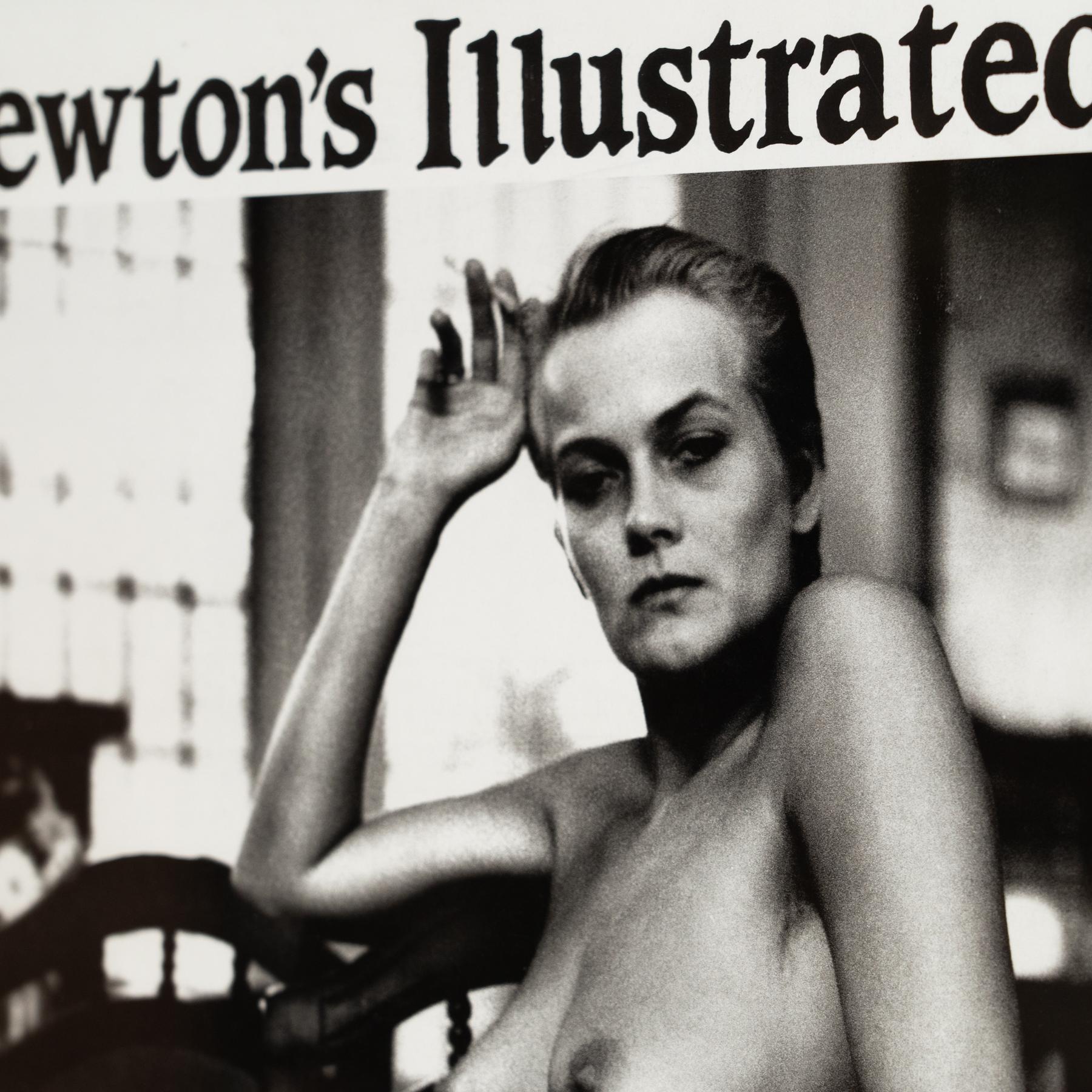Tedesco Copertina incorniciata di Helmut Newton Illustrated Number 2 (1987) in vendita