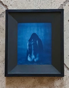 Gerahmte Cyanotyp-Fotografie von John Patrick Dugdale