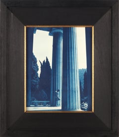 Fotografía en cianotipo enmarcada y numerada de John Dugdale