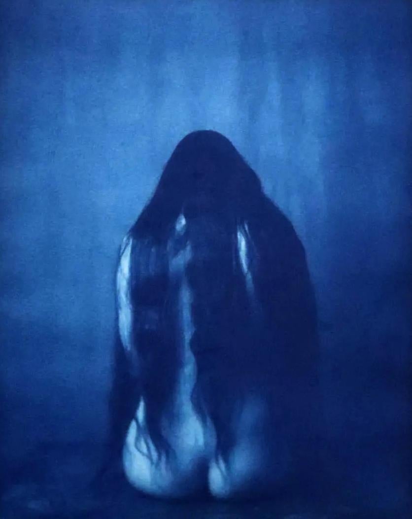 Modern Framed Cyanotype Photograph by John Patrick Dugdale For Sale