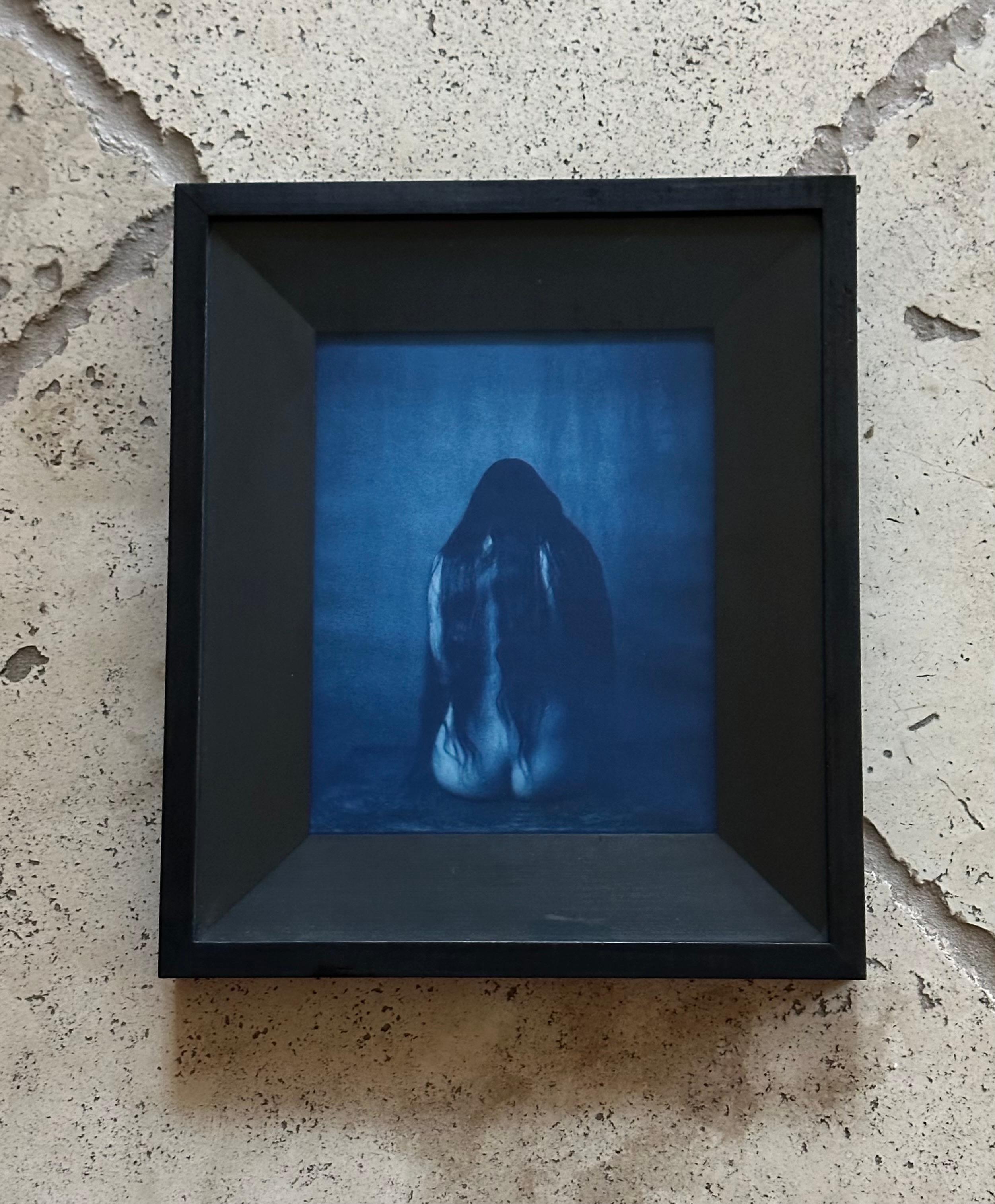 Framed Cyanotype Photograph by John Patrick Dugdale In Good Condition For Sale In Atlanta, GA