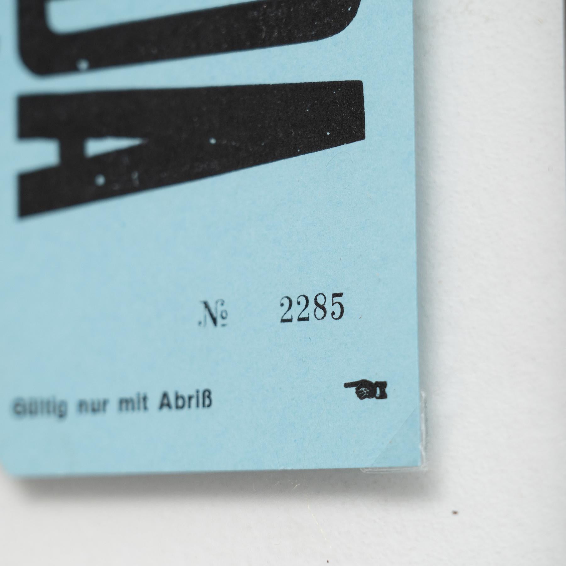 Gerahmter Dada Tract aus der Ausstellung „Dada Dokumente Einer Bewegung“, 1958 im Angebot 1