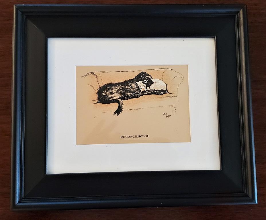 Framed Dog Prints by Cecil Aldin 3