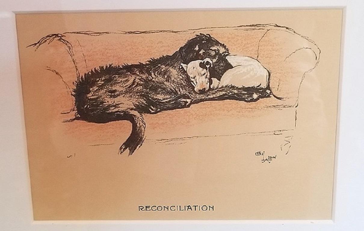 Framed Dog Prints by Cecil Aldin 2