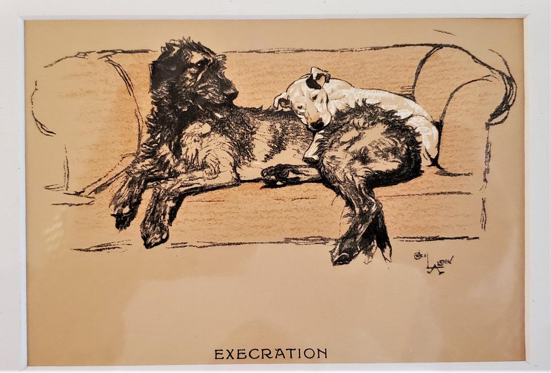 Framed Dog Prints by Cecil Aldin 6
