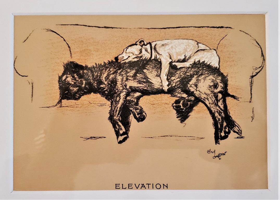 Framed Dog Prints by Cecil Aldin 10
