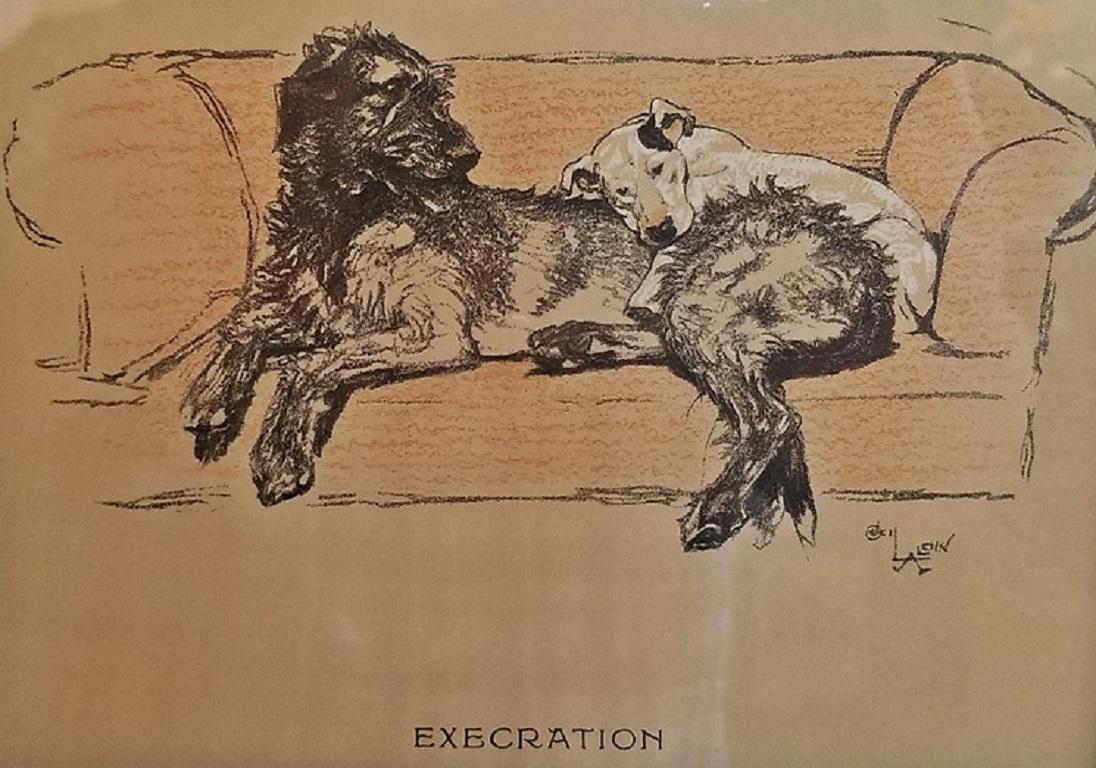 Sporting Art Framed Dog Prints by Cecil Aldin