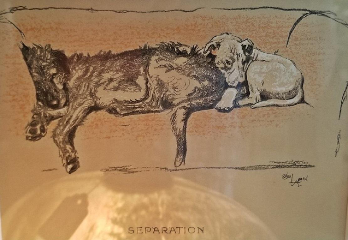 English Framed Dog Prints by Cecil Aldin