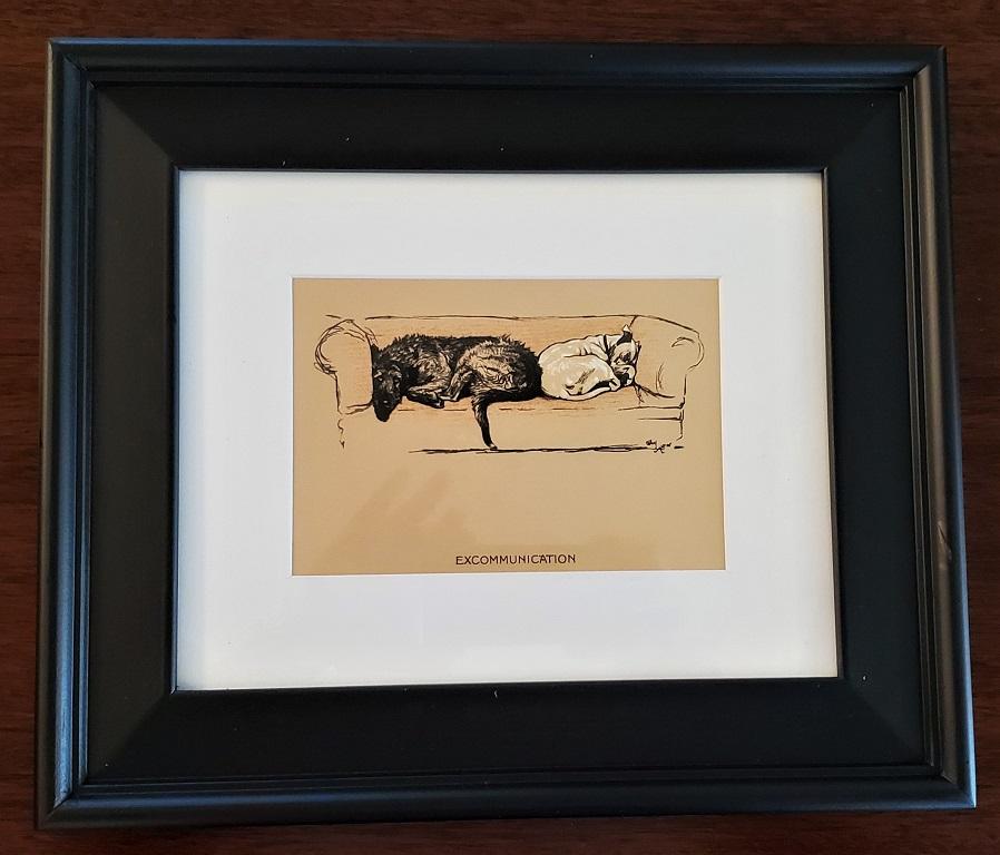 20th Century Framed Dog Prints by Cecil Aldin