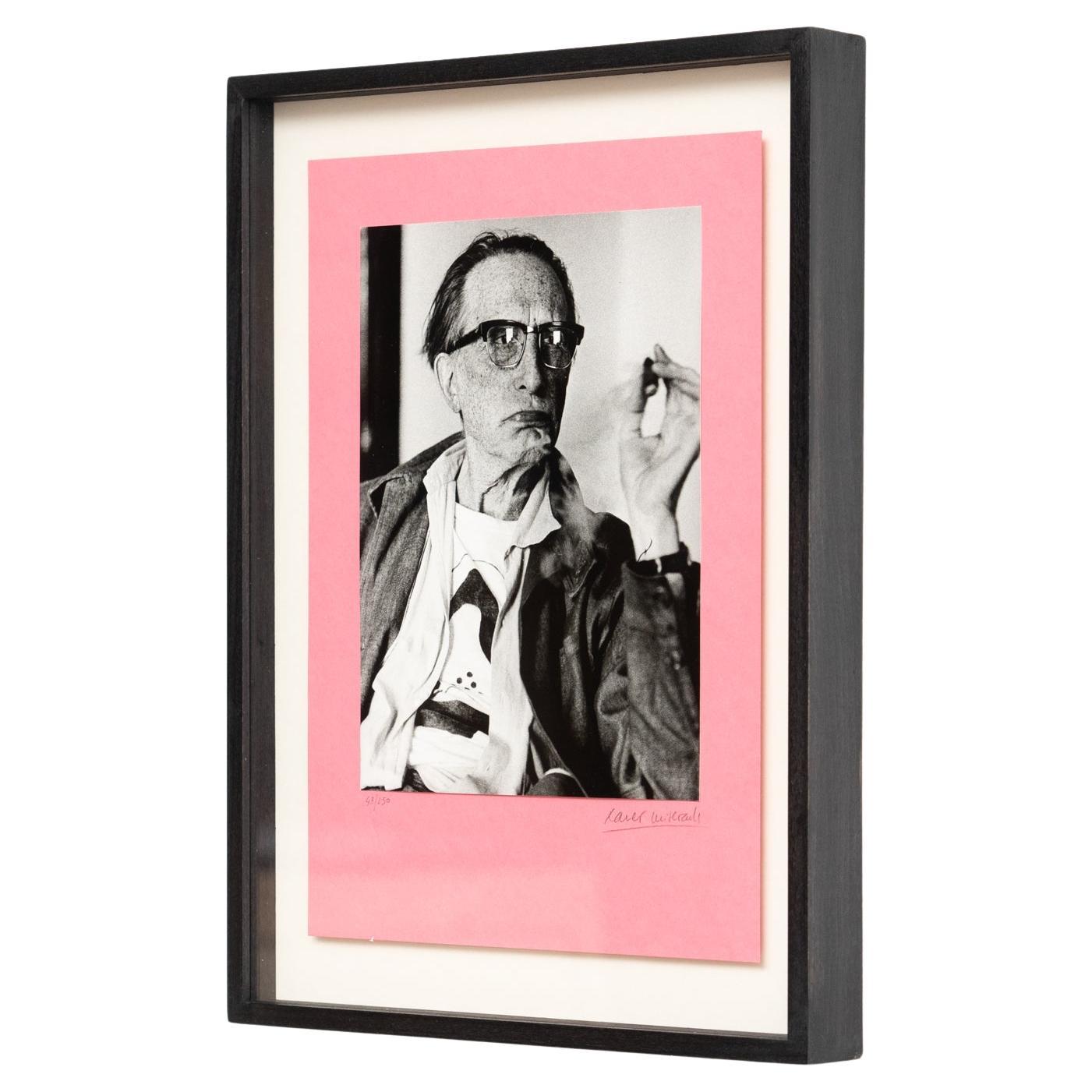 Framed Duchamp-Rrose da Cadaqués Photo by Xavier Miserachs - Signed and Numbered