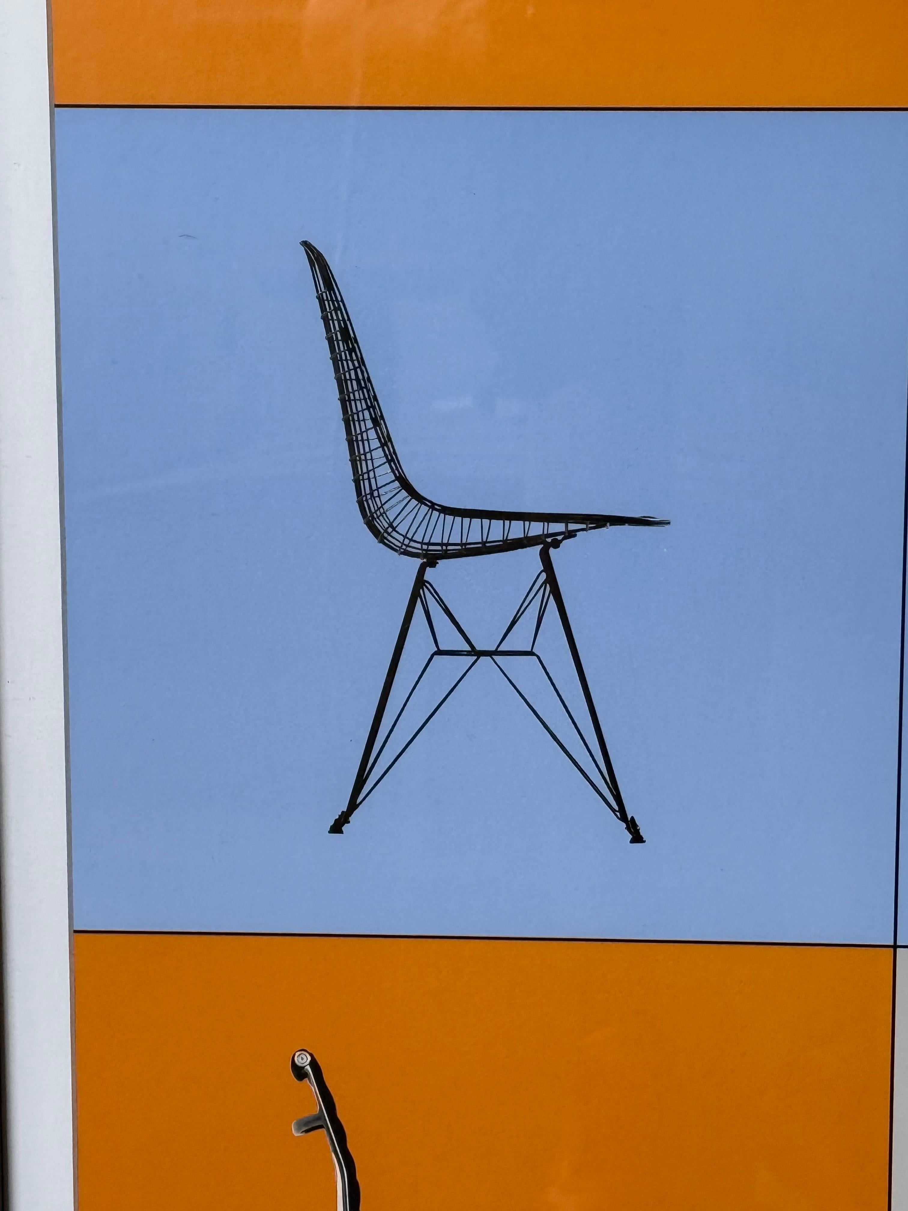 Affiche Eames encadrée de l'exposition du musée Trapholt (Danemark) en vente 4