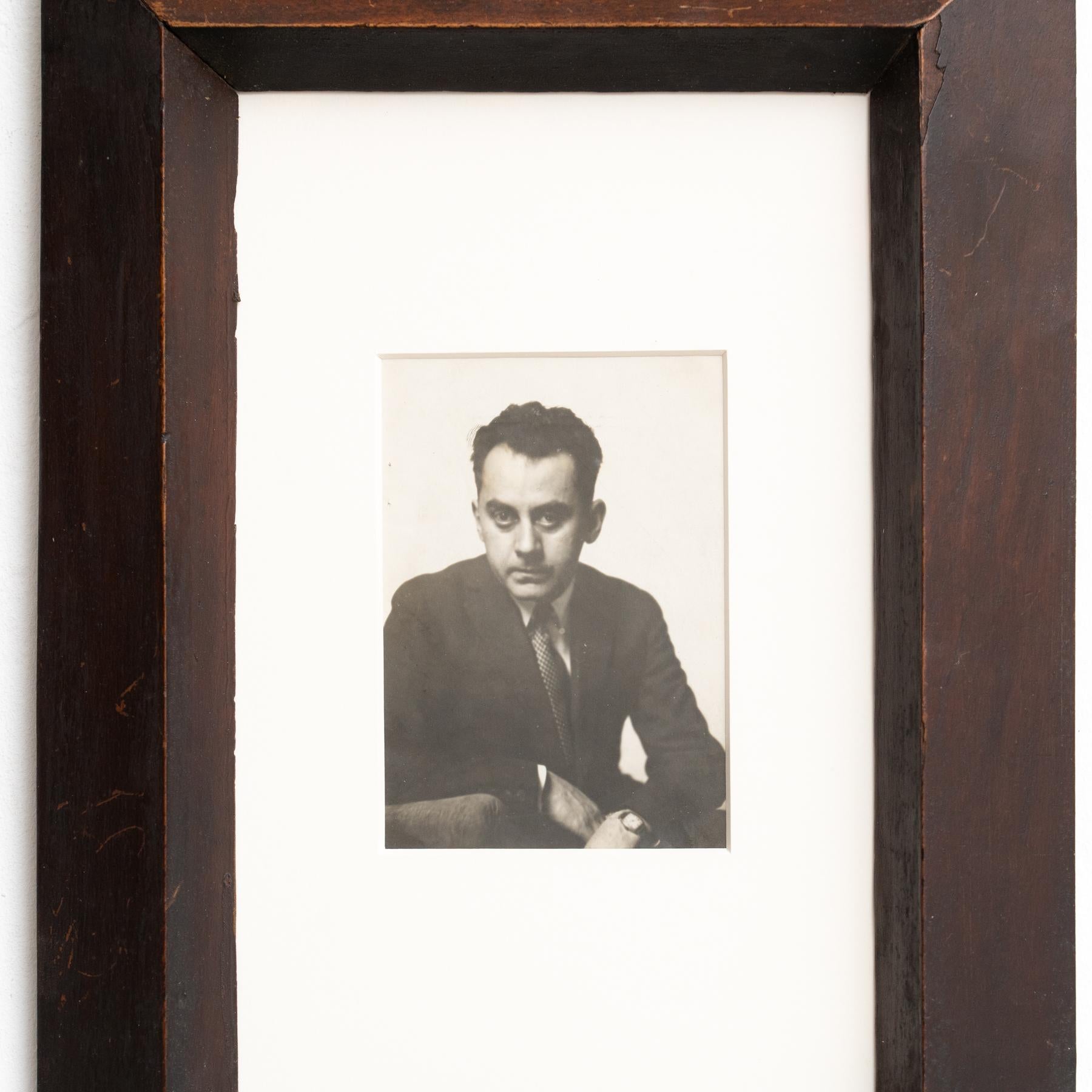 Gerahmte Schwarz-Weiß-Fotografie von Man Ray aus dem frühen XX. Jahrhundert im Zustand „Gut“ im Angebot in Barcelona, Barcelona