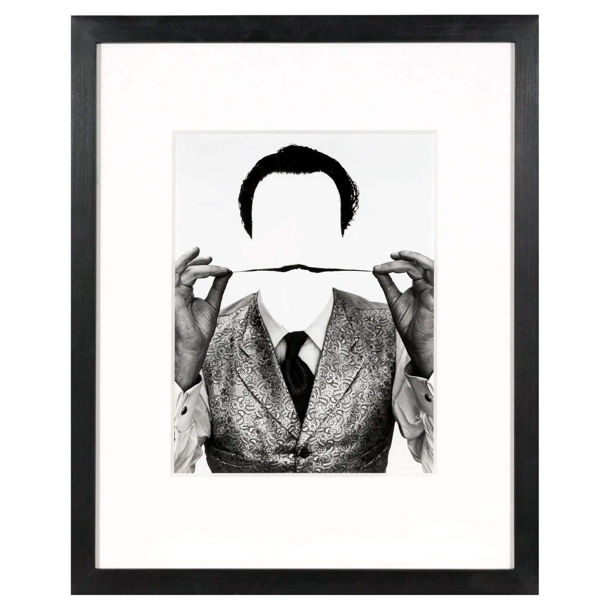 Framed Edition Dali Photograph by Philippe Halsman For Sale