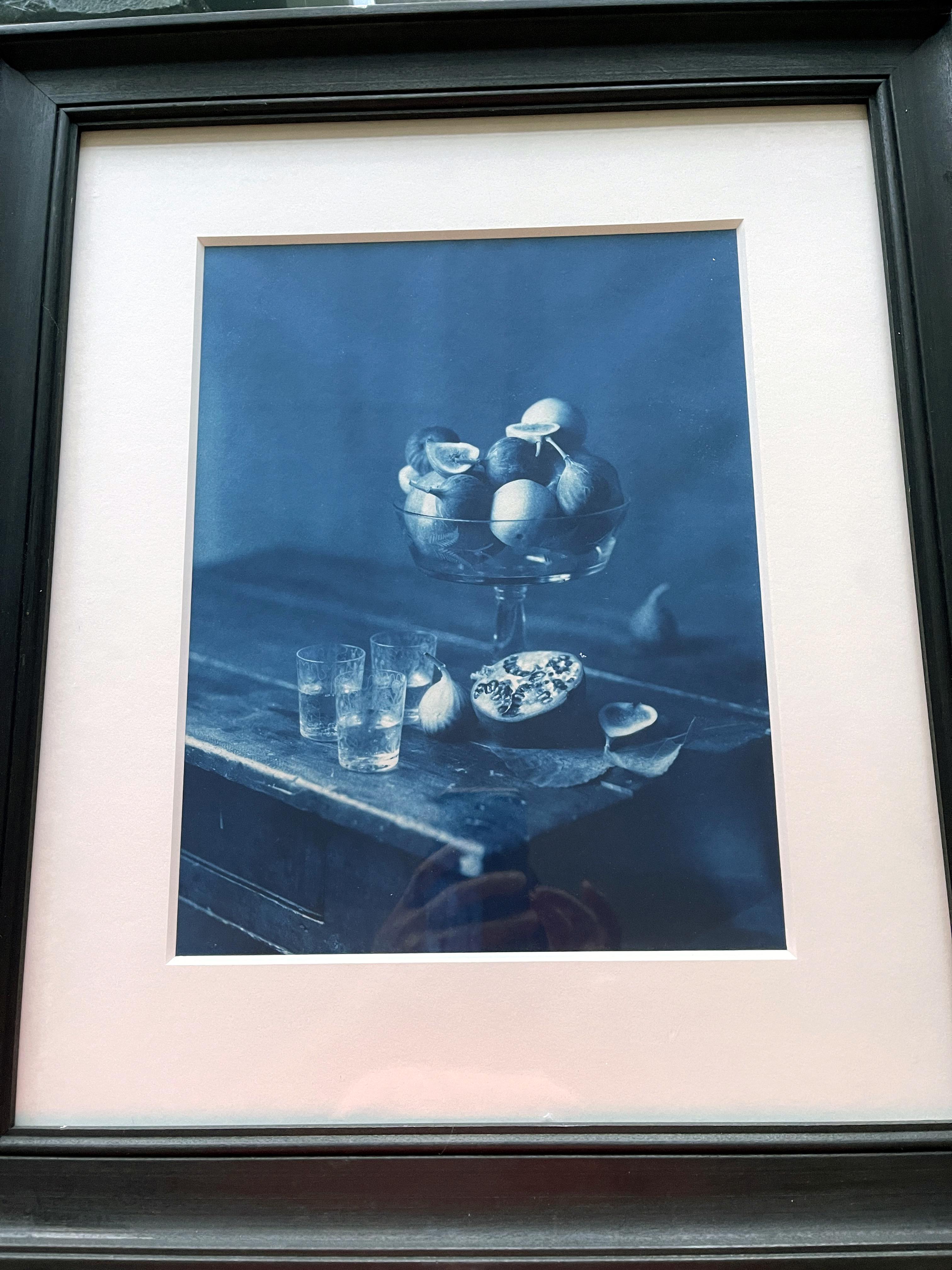 Modern Framed Editioned Cyanotype Photography by John Dugdale For Sale
