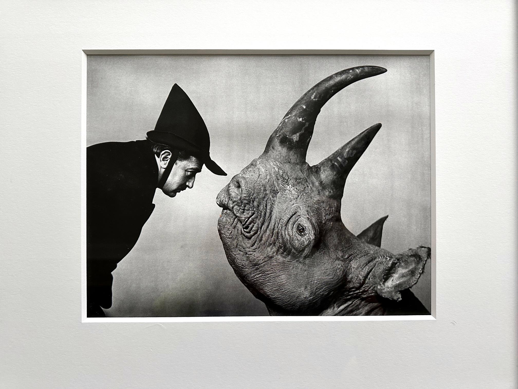 Modern Framed Editioned Dali Photograph by Philippe Halsman For Sale