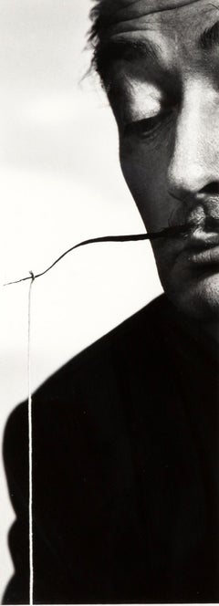 Photographie Dali encadrée par Philippe Halsman