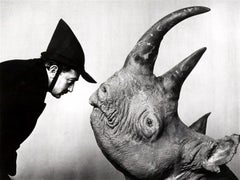 Gerahmte, Editionsfotografie Dali von Philippe Halsman