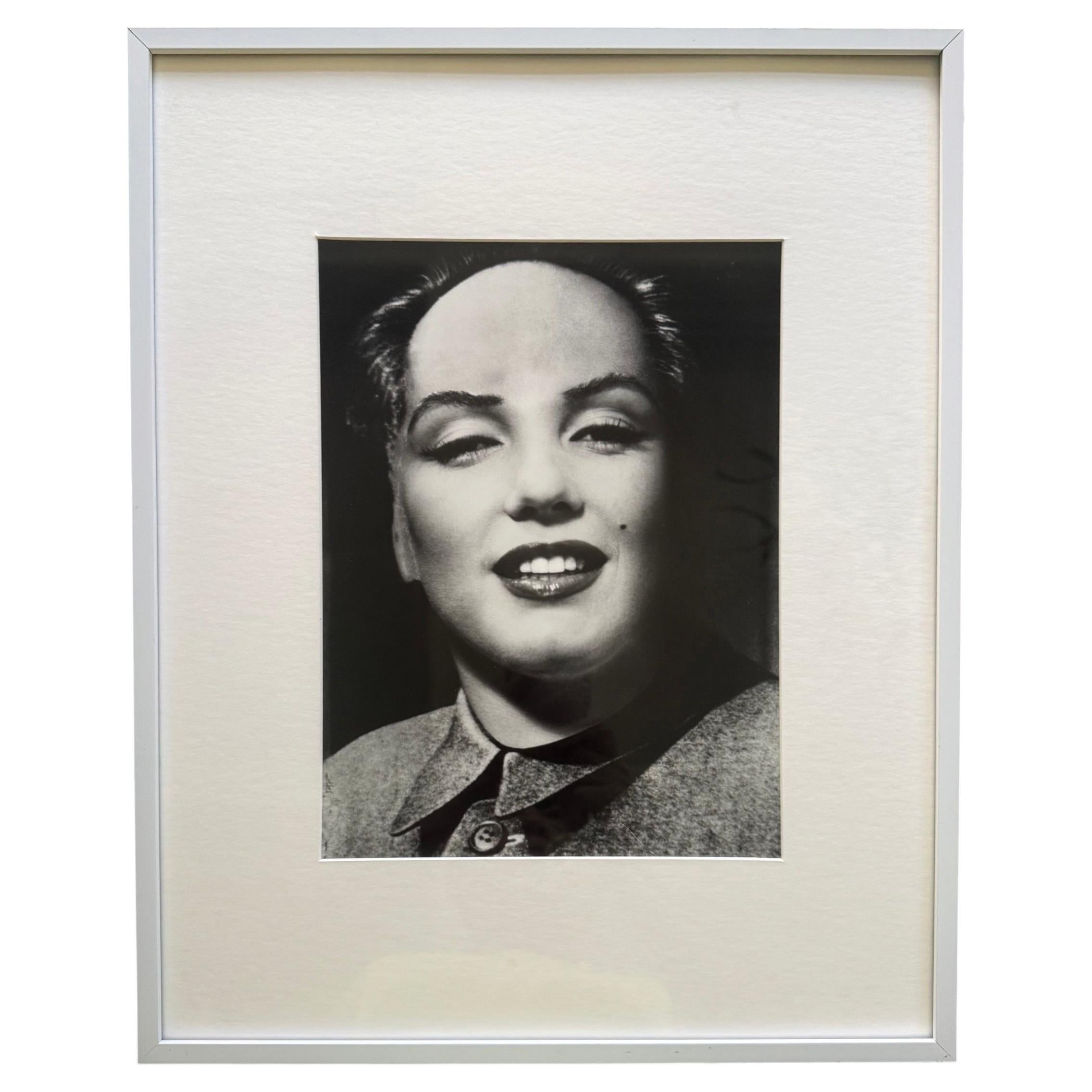Fotografia incorniciata e in edizione limitata di Marilyn Monroe, scattata da Philippe Halsman