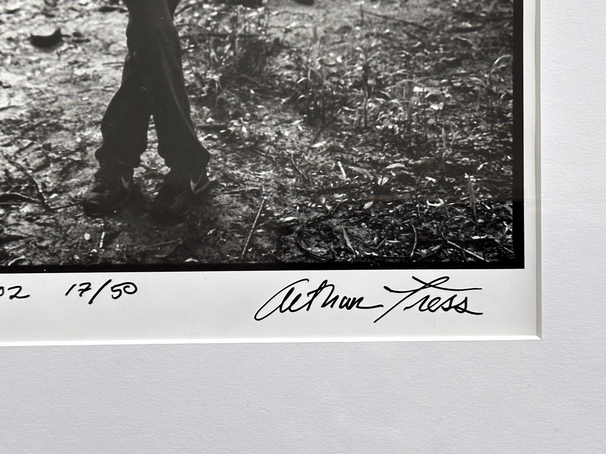 Framed Editioned Vintage Photograph Adam in Central Park New York Arthur Tress For Sale 1