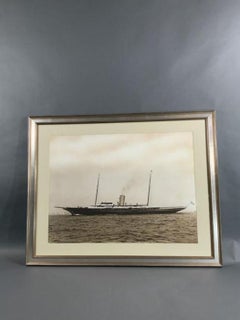 Framed Edwin Levick Print of Corsair IV
