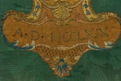 Framed Embroidered Tapestry