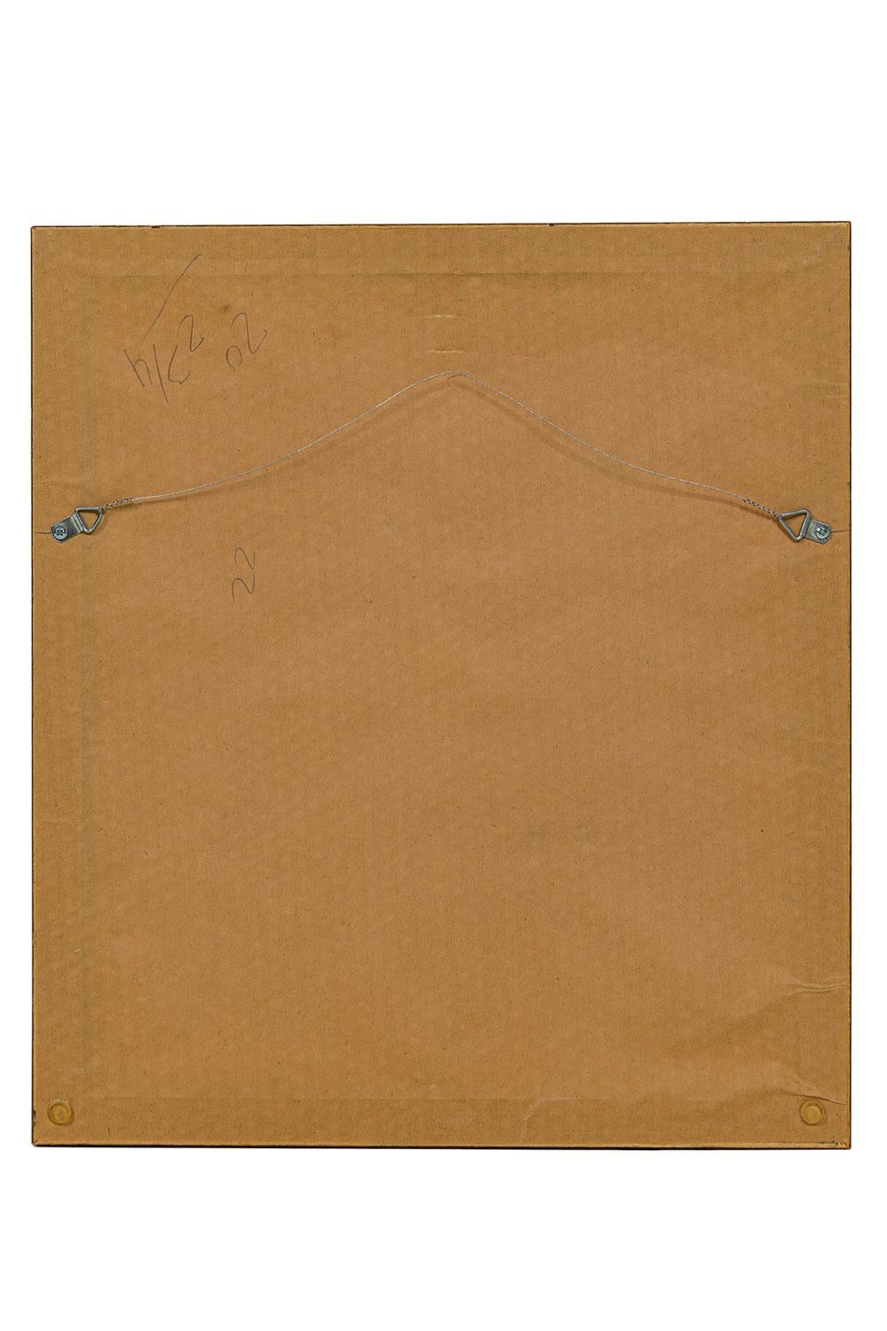 Gerahmt Englisch Georgian Style  Farblithographie von 2 Fischen, Haken und Köder im Angebot 1