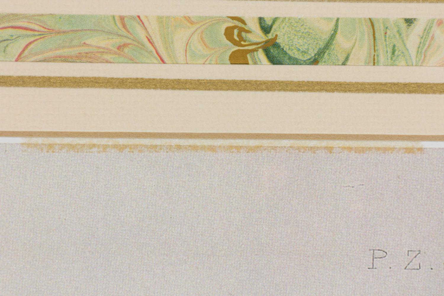 Framed English Victorian Print of a Black Haired Monkey im Angebot 1