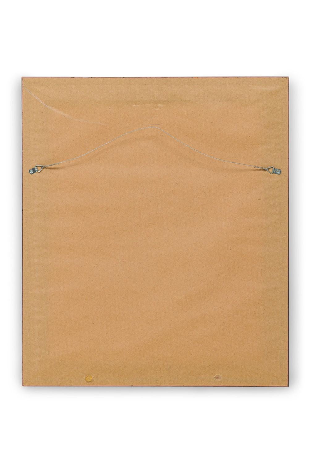 Framed English Victorian Print of a Black Haired Monkey im Angebot 2