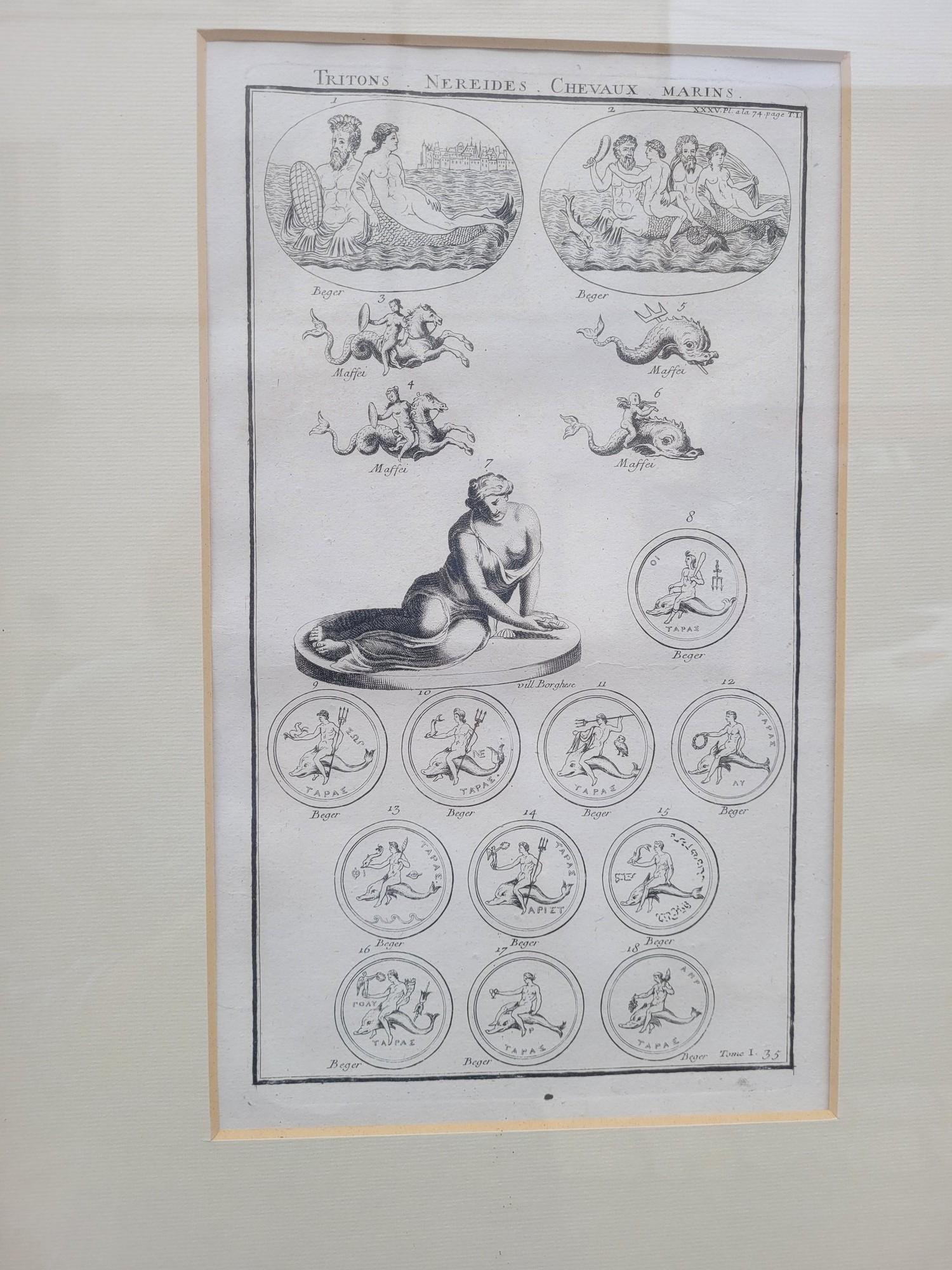 Engraving entitled 