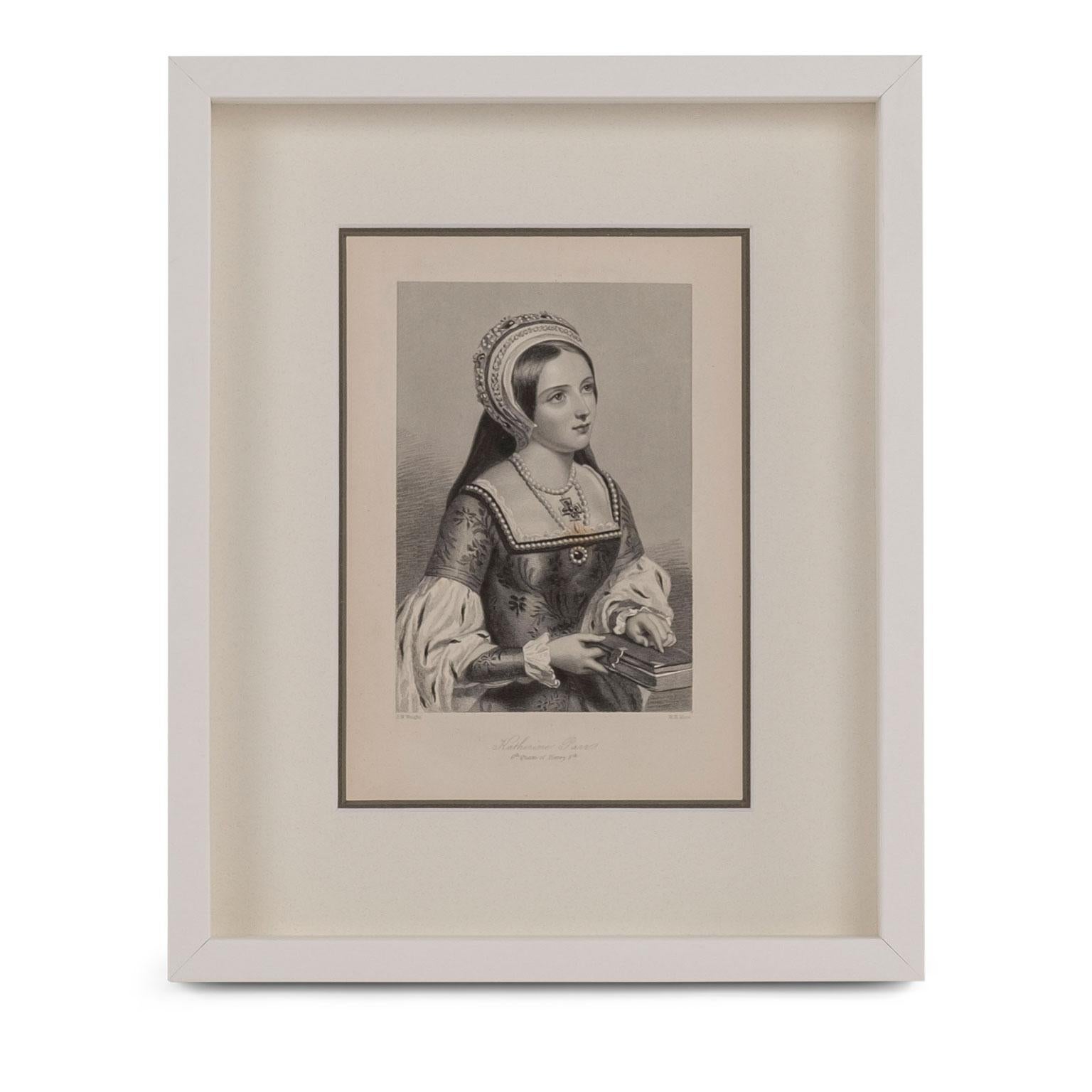 Framed Engravings of English Queens For Sale 4