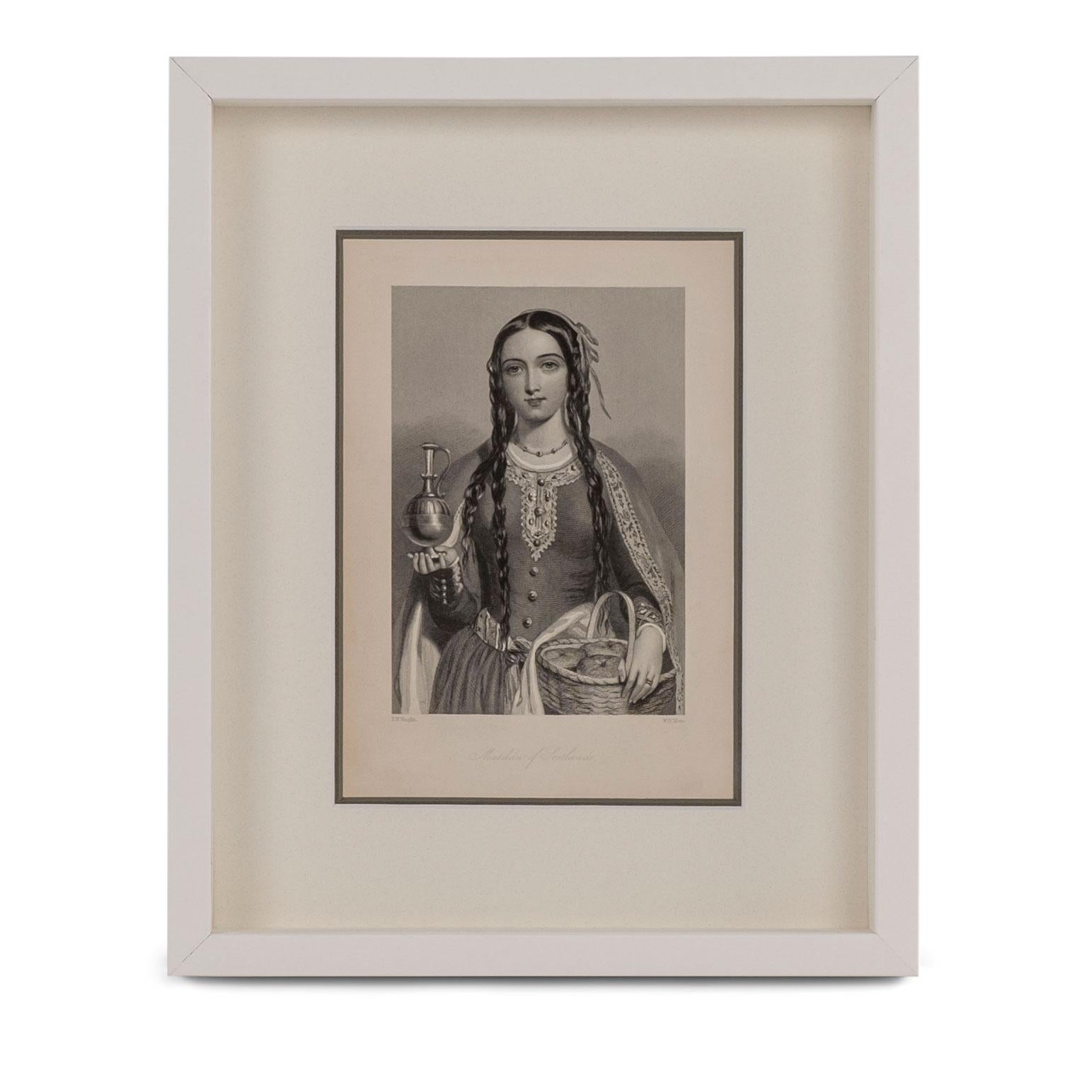 Framed Engravings of English Queens 6