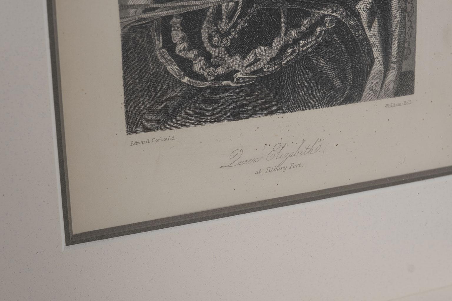 Framed Engravings of English Queens For Sale 10