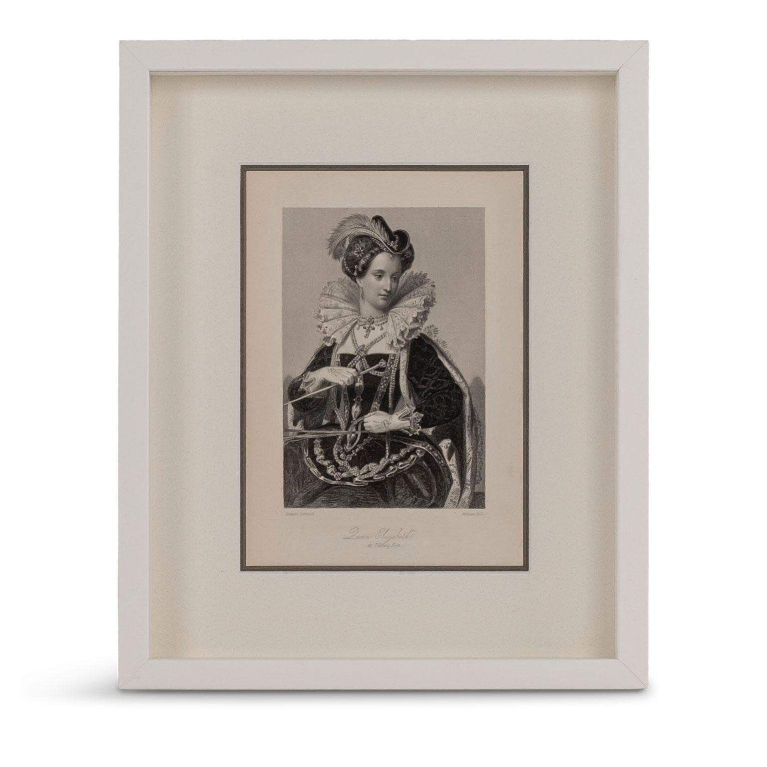 Framed Engravings of English Queens 1