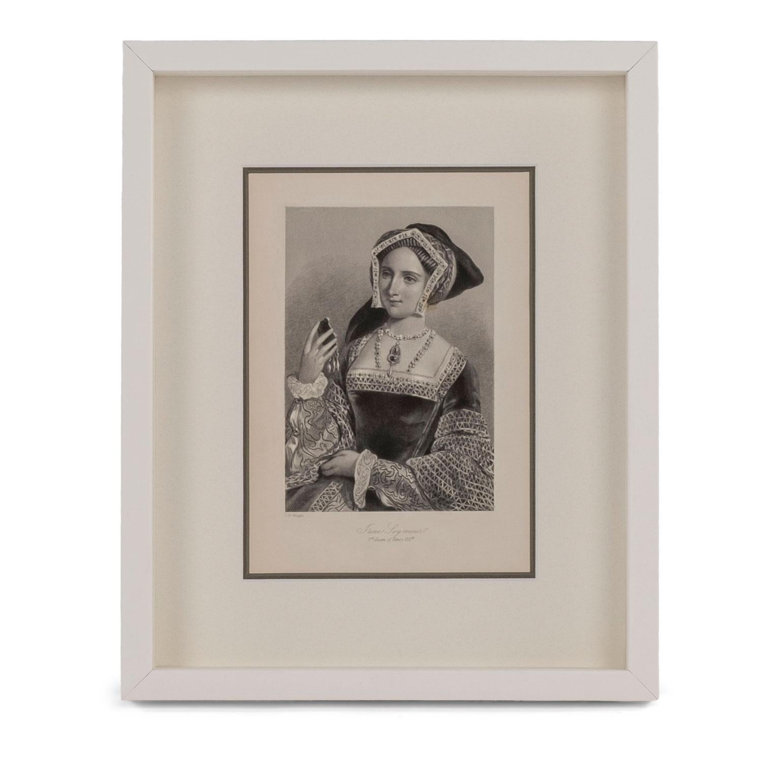 Framed Engravings of English Queens 2