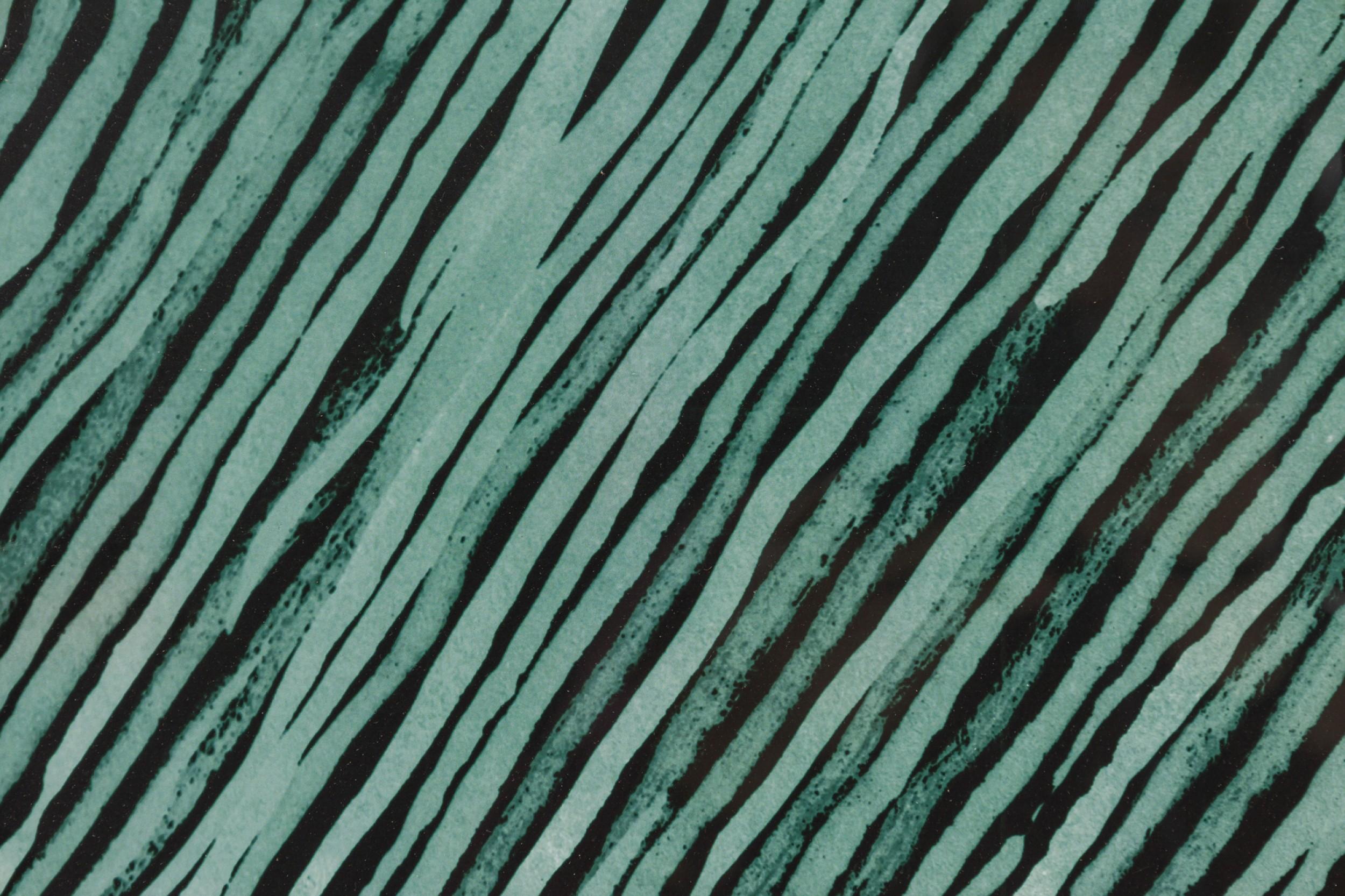 Gerahmter geometrischer Mid-Century-Druck mit strukturierter Farbblockierung (20. Jahrhundert) im Angebot