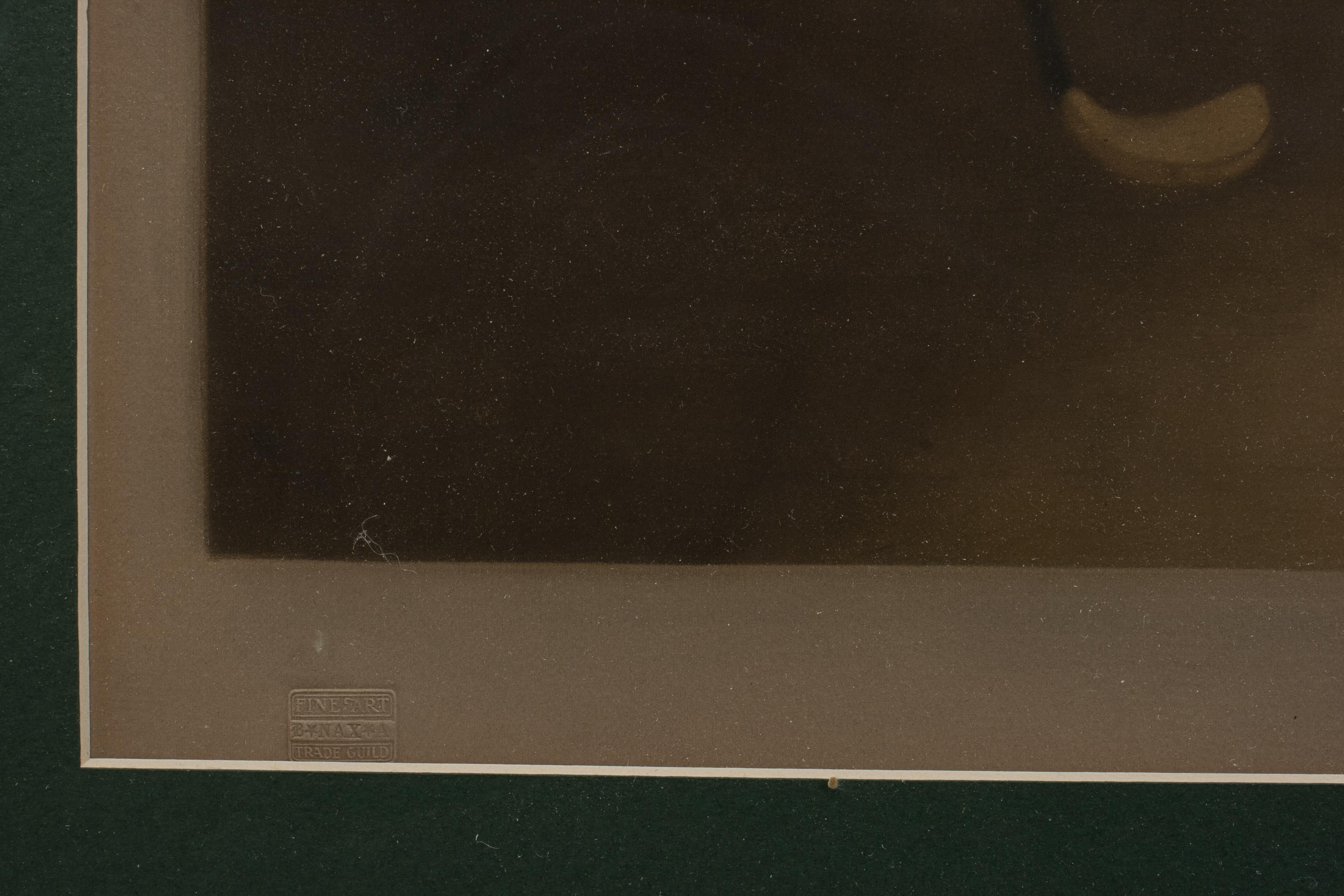 Framed Golf Mezzotint, Henry Callender Esq. For Sale 1