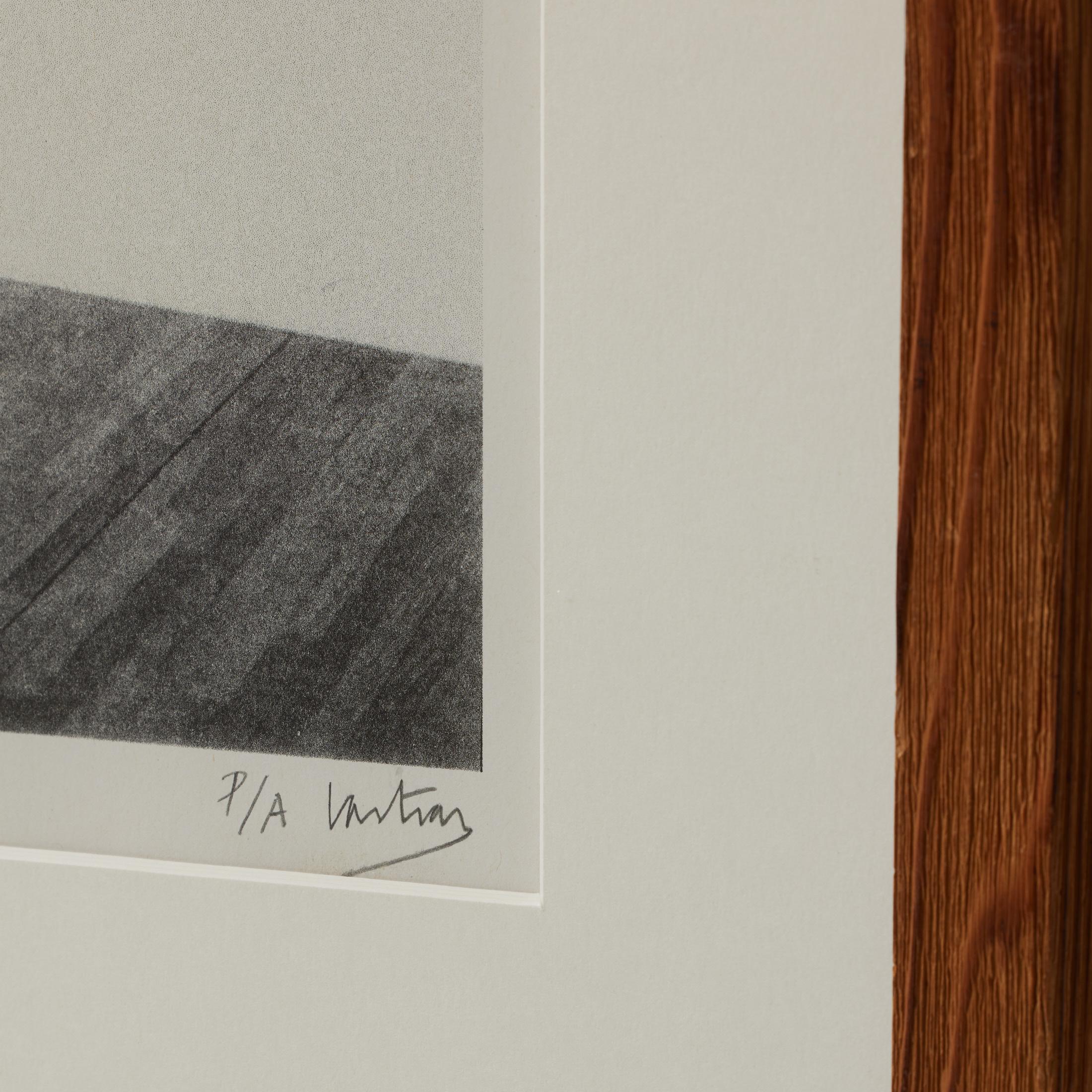 Lithographie « Le musée » signée à la main par Vastian en vente 11