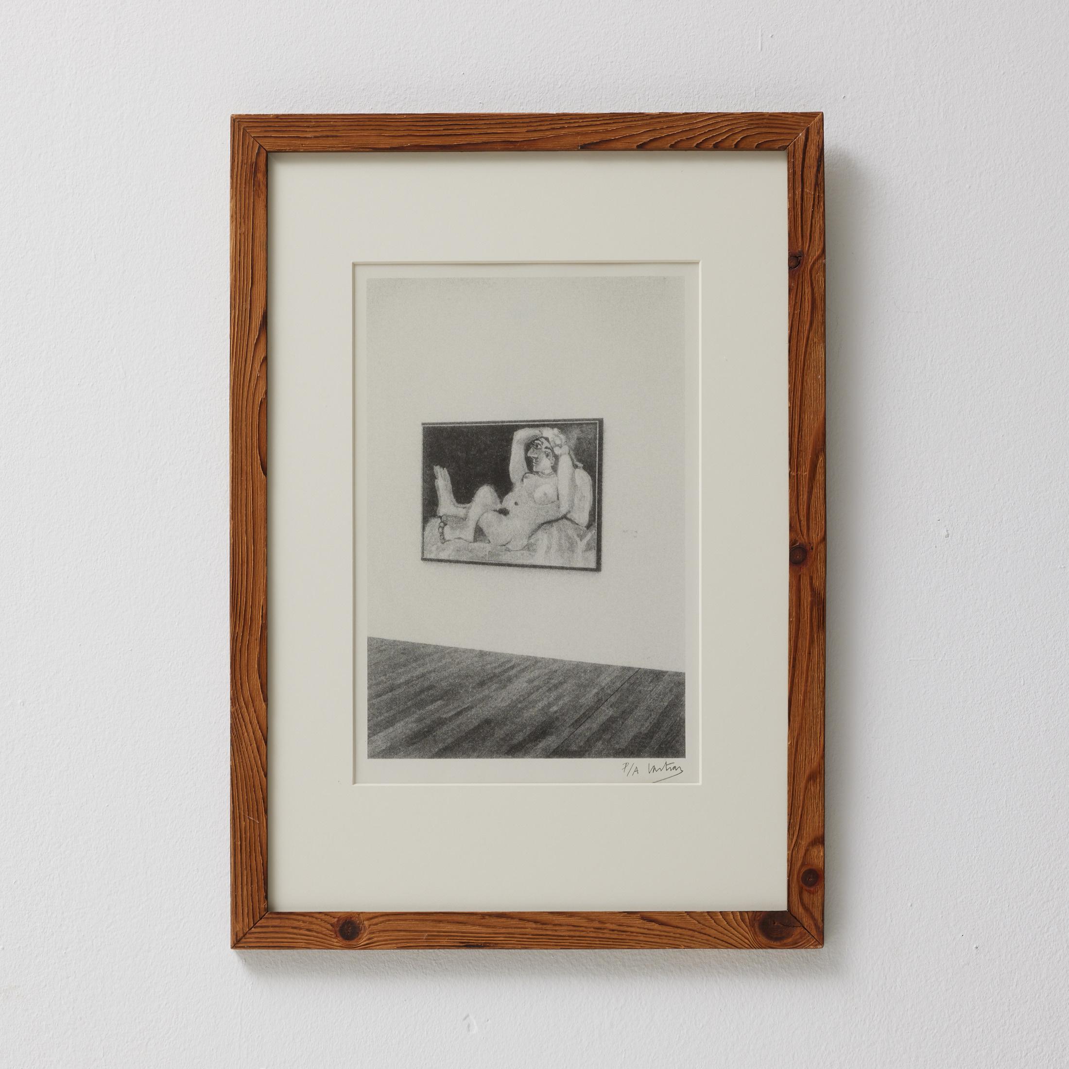 Lithographie signée à la main par Artistics, artiste contemporain espagnol.
Le musée