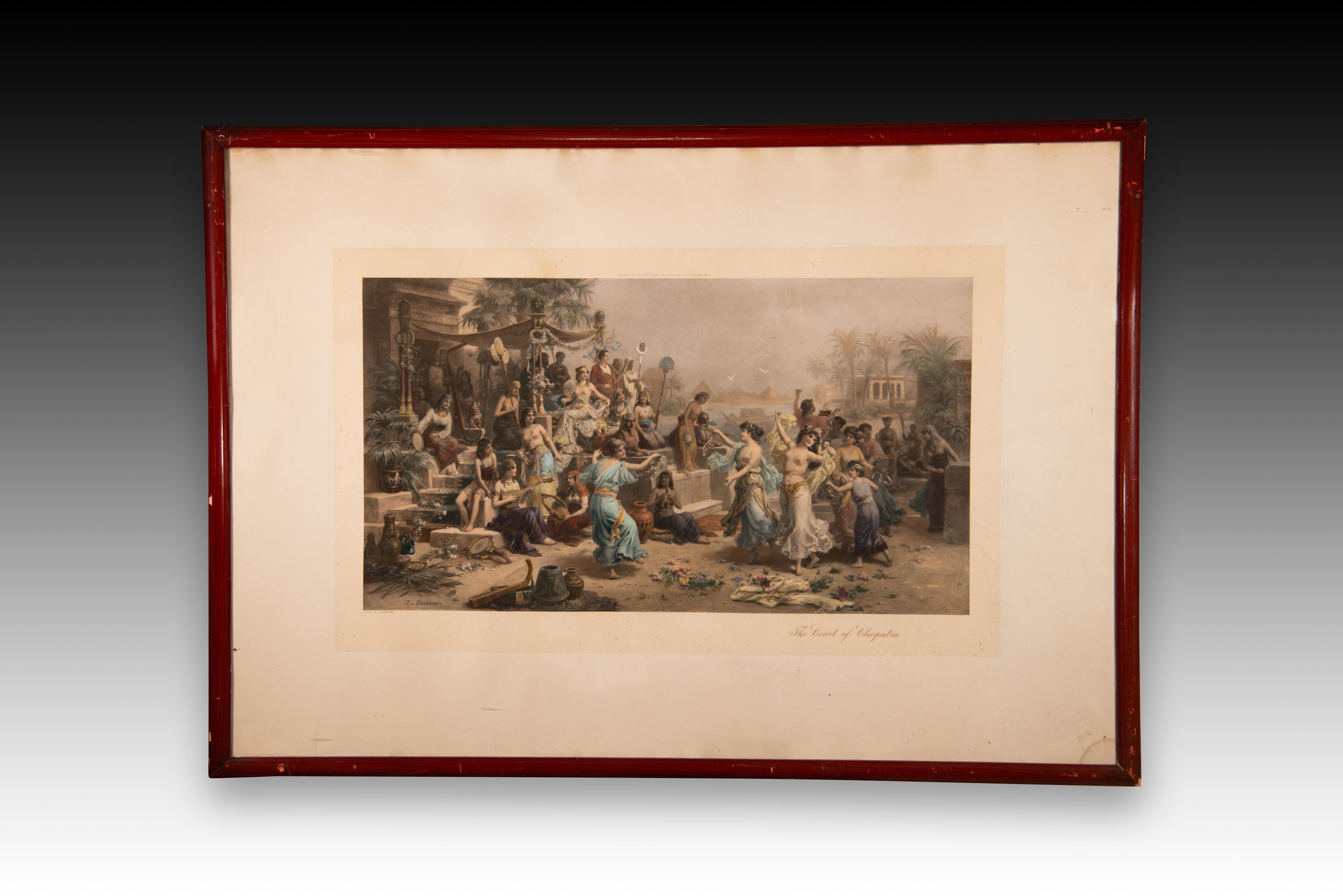 Other Framed illustrations. After OBERHAUSER, Emanuel. Early 20th century. For Sale