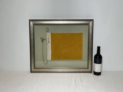 Framed International Code of Signals Quebec (Q) Linen Flag