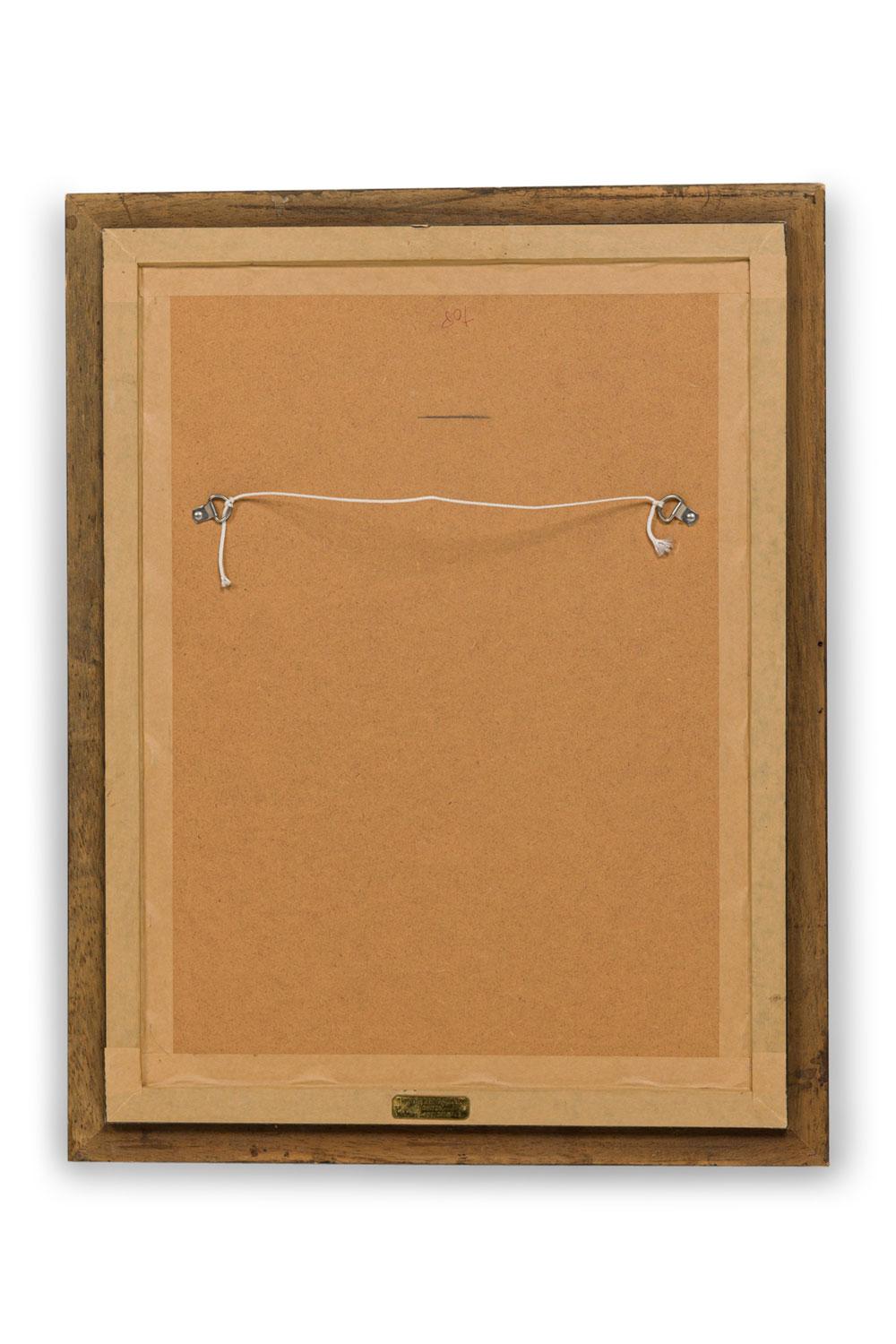 Framed Italian Neo-Classic Engravings of A Pedestal on Tuscan Base (Wurzelholz) im Angebot