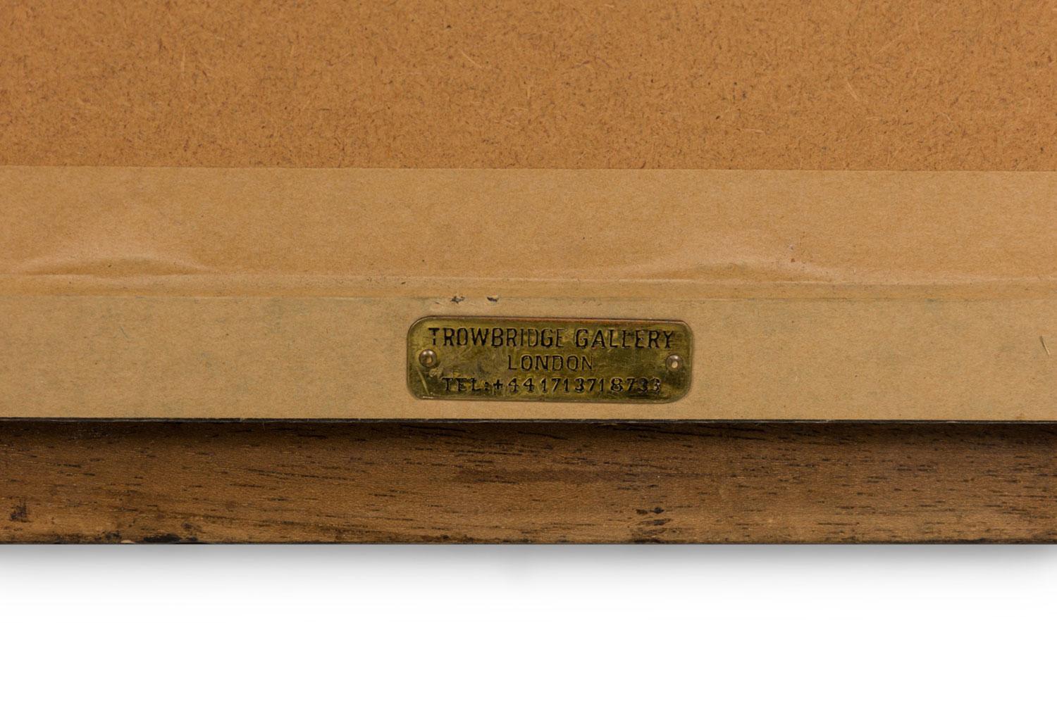 Framed Italian Neo-Classic Engravings of A Pedestal on Tuscan Base im Angebot 1