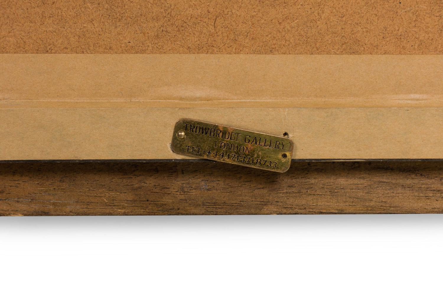 Framed Italian Neo-Classic Engravings of an Ionic Base Pedestal Diagram im Angebot 1