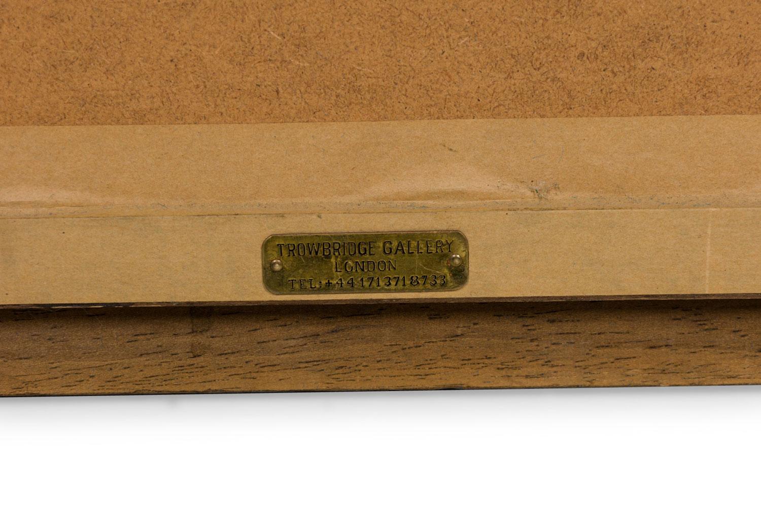 Gerahmte italienische neoklassische Stiche von Sockeln auf einem Bogengang mit Genreszene im Angebot 1