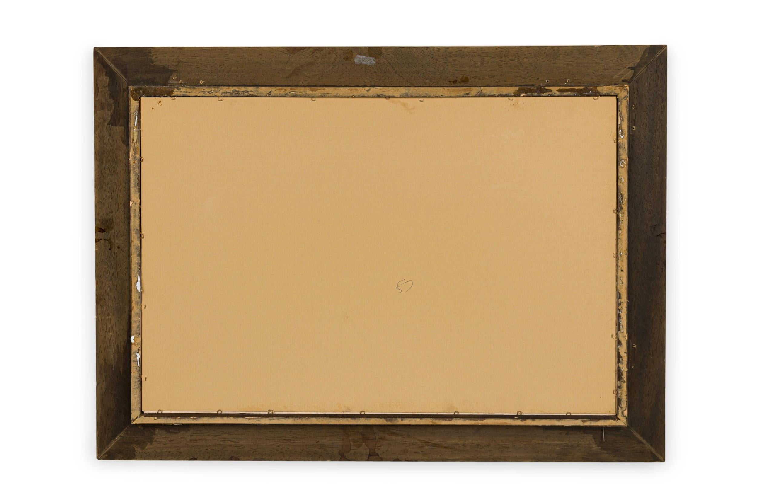 Gerahmte italienische neoklassische Lithographie der Großen Galerie von Palmyra im Angebot 1